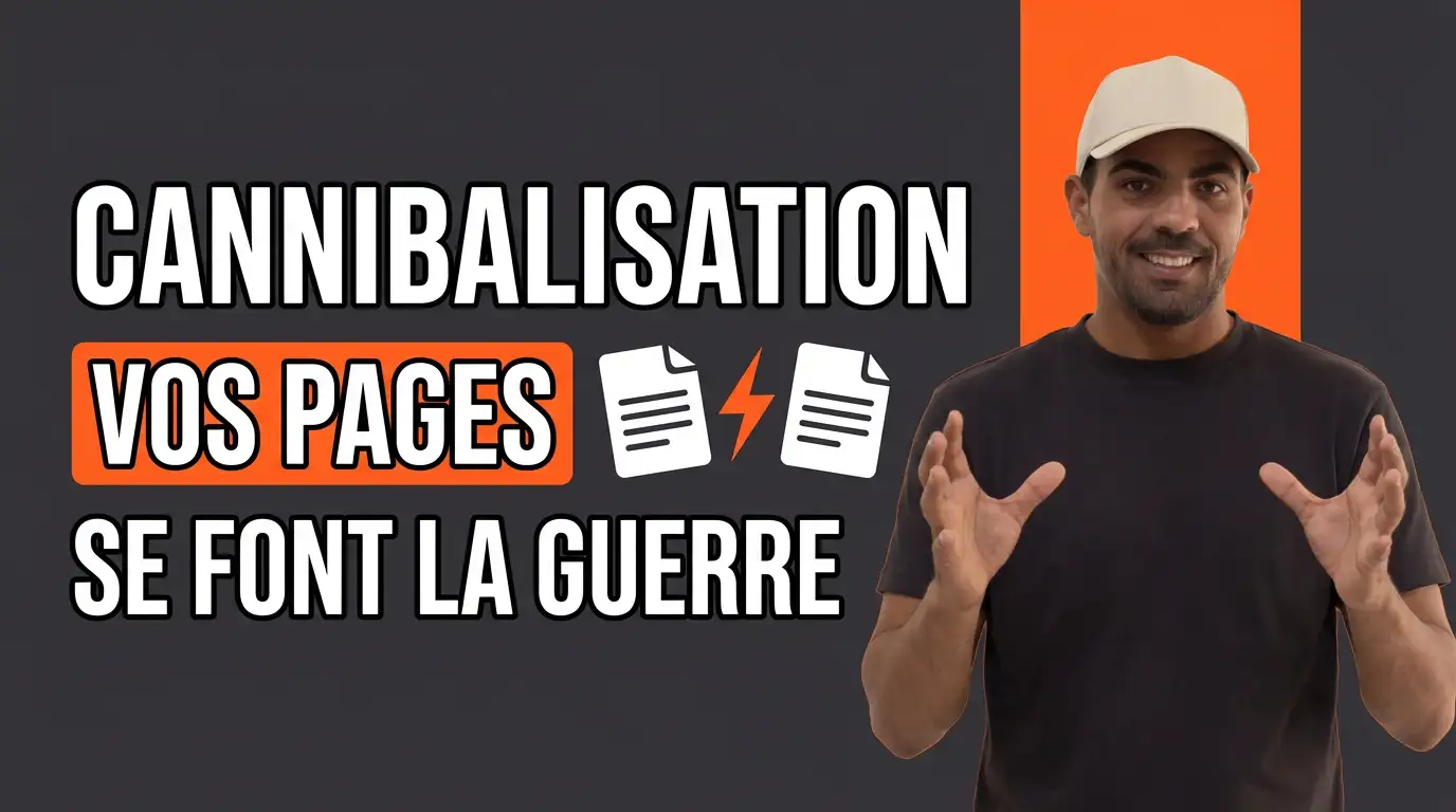 Jordan, consultant SEO, miniature Cannibalisation SEO, quand vos pages se font la guerre