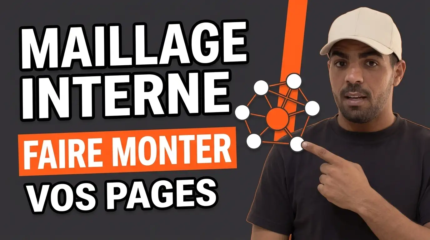 Jordan, consultant SEO, miniature Maillage interne, faire monter vos pages