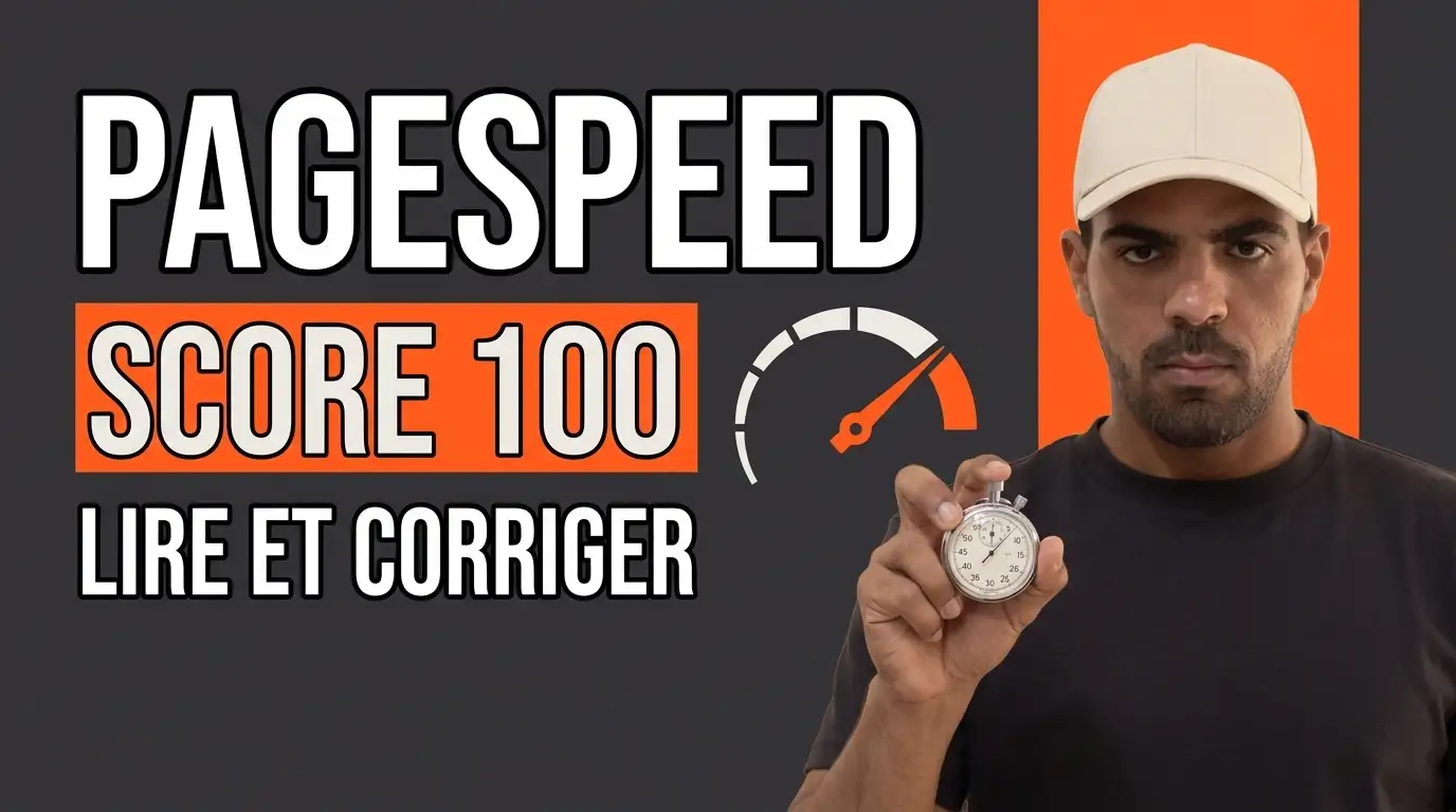Jordan, consultant SEO, miniature PageSpeed Insights, lire son score et le corriger