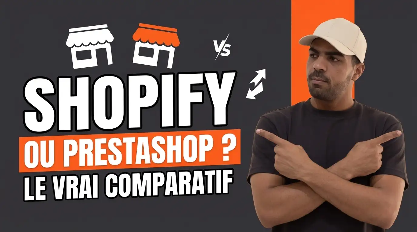 Jordan, consultant SEO, miniature Shopify ou PrestaShop, le vrai comparatif