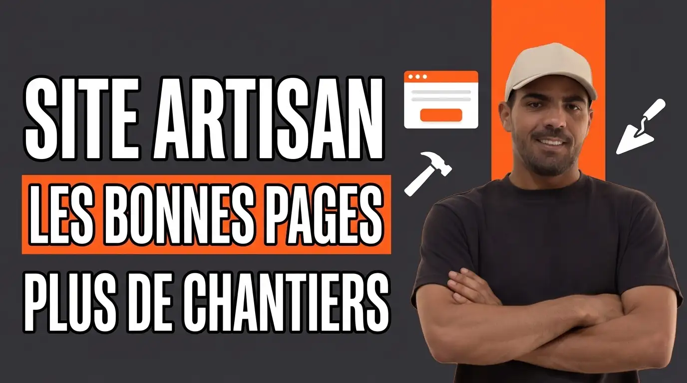 Jordan, consultant SEO, miniature Site artisan, les pages qui apportent des chantiers